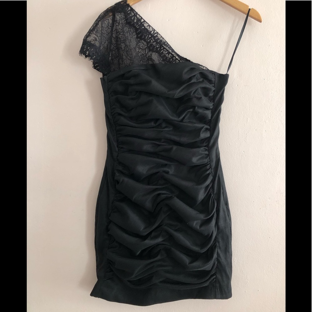 JESSICA McCLINTOCK formal mini-dress
